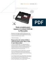 Guía Completa para Reparar El Módulo SAM de Tu Mercedes - Auto e