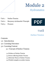 Module 2 Hydrostatics