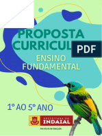 Proposta Curricular - Anos Iniciais Ebm Arapongas