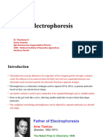 Lecture 6 Electrophoresis