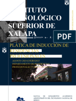 Pláticas de Inducción de Residencias Profesionales