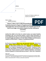 (9.11-1) (07-5222 and 24-1414) 07.31.24 Re Renewed Brady Disclosure and Production Demand On The Government and Federal Judges