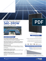 (TSUN) Datasheet - TS (560W 590W) S8D-132GANT N-TYPE BIFACIAL