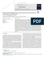 Photoacoustic Spectrum Analysis For Spherical Target Size and Optical Property Determination - A Feasibility Study