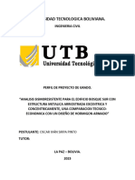 Proyecto de Grado Analisis Sismoresistente para El Edificio Bosque Sur (Parte.1)