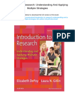 Introduction To Research: Understanding and Applying Multiple Strategies. ISBN 9780323261715, 978-0323261715