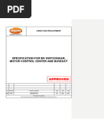 LGD-KE-G1-EL-SP-5005 Spec MV Switchgear, Motor Control Centers & Bus Duct Updated