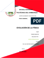 Evolucion de La Fisica