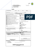 CS Form No. 6 Revised 2020 Application For Leave Secured - 1