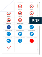 Road Signs - Department of Motor Vehicles, Maharashtra