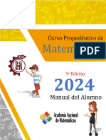 Curso Propedeutico Matematicas 2024 Estudiante Con Marca de Agua