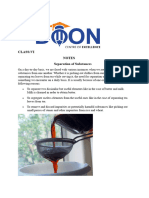 Class Vi Notes Separation of Substances