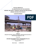 Factual Report On Additional Soil Investigation For KMG Project - Kanchpur Bridge