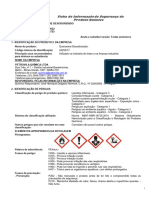 Ficha de Informacao de Seguranca de Produto Quimico Querosene Desodorizado