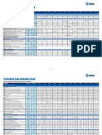 ALAM Course Calendar 2024 - Long Courses & STCW