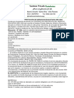 Contrato de Prestación de Servicios Educativos Año 2024 El Mero Mero