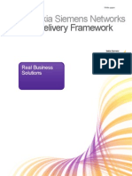 Service Delivery Framework: Nokia Siemens Networks