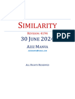 Similarity For School - Competitive Geometry