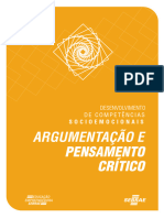 Oficina Argumentação e Pensamento Crítico - E-Book