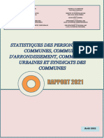 Rapport Statistique 2021 - 22 Août 2022