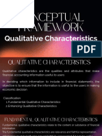 Conceptual Framework Qualitative Characteristics 1