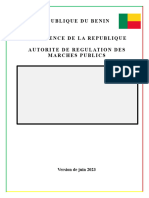 1 Dossier Dappel Doffres Pour La Passation Des Marches de Travaux Version 21 06 2023