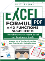 Suman Harjit Excel Formulas and Functions Simplified The Ultimate Microsoft Excel For Beginners Bo