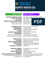 Enquanto Houver Sol - 10 Oficina Nacional de Canto Coral