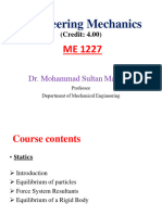 LN 1 - ME 1227 Engineering Mechanics