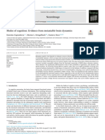 Modes of Cognition Evidence From Metastable Brain Dynamics - 2022 - NeuroImage