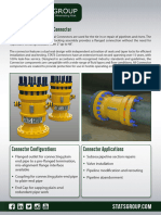 Subsea Mechanical Pipe Connector