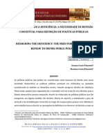 Artigo - Ressignificando A Deficiência - A Necessidade de Revisão Conceitual para Definição de Políticas Públicas (2017)