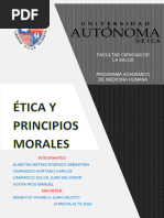 Ética y Principios Morales