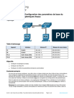 2.9.2 Lab - Basic Switch and End Device Configuration - FR FR