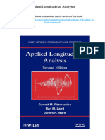 Applied Longitudinal Analysis. ISBN 0470380276, 978-0470380277