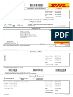 DHL Inbound Charges PDF