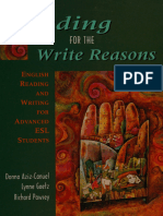 Reading For The Write Reasons - English Reading and Writing