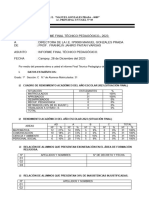 Avance Del Informe Tecnico Pedagogico MGP 2023