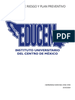 Analisis de Riesgo Y Plan Preventivo: Hernandez Sanchez Jose Ivan 20/03/2024