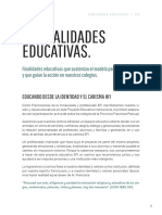 Tercera Lectura - Finalidad Educativa