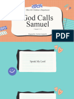 God Calls Samuel