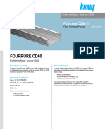 Ftprod Knauf Fourrure cd60 - 2020 10 07