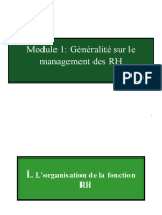 Module 1 Généralité Sur Le Management Des RH. VF - 125435