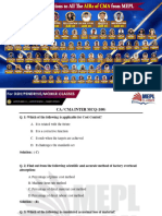 Cma Inter - Costing - Super 100 MCQ