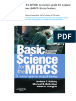 Basic Science For The MRCS: A Revision Guide For Surgical Trainees (MRCS Study Guides) - ISBN 0702044830, 978-0702044830