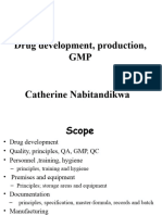 Drug Devepment, Prductin, GMP