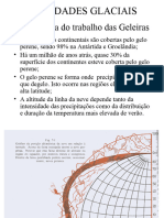 Atividades Glaciais