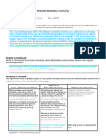 Process Recording Sample Individual Session