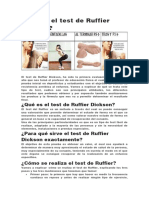 Qué Es El Test de Ruffier Dickson (1A)