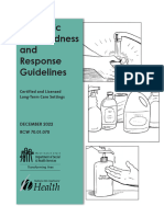 Epidemic Preparedness and Response Guidelines: Certified and Licensed Long-Term Care Settings